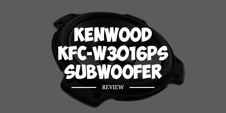 kenwood kfc w3016ps subwoofer
